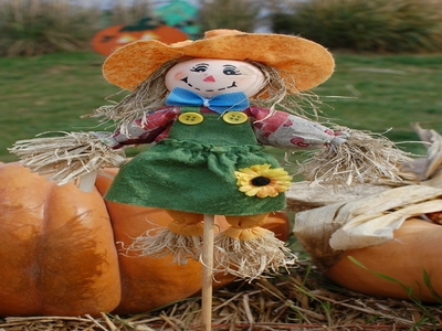 Halloween scarecrow