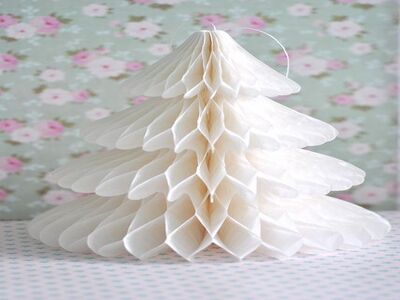 Honeycomb Christmas tree